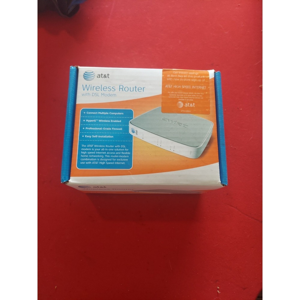 AT&T‎ 2Wire 2701HG-B -High Speed Internet Wireless Gateway Modem/Router